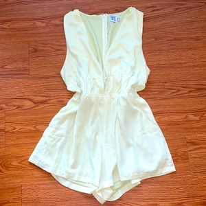 Light Yellow Princess Polly Romper